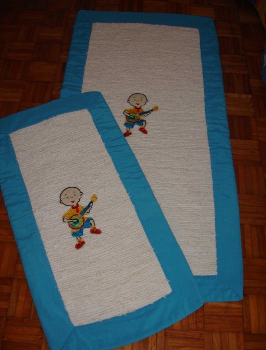 Conjunto de tapetes do Ruca