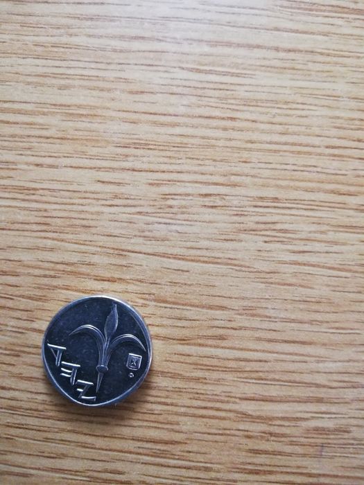 Moeda 1 shekel novo 1980