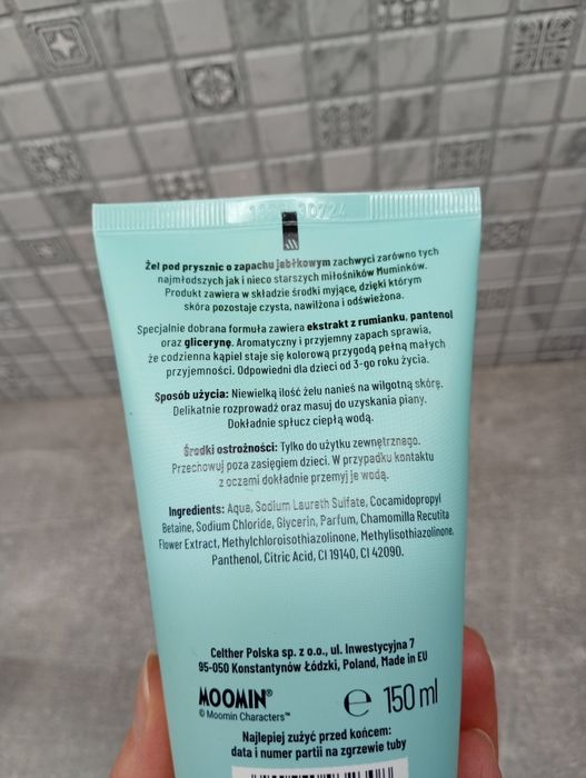 Żel pod prysznic Muminki 150 ml