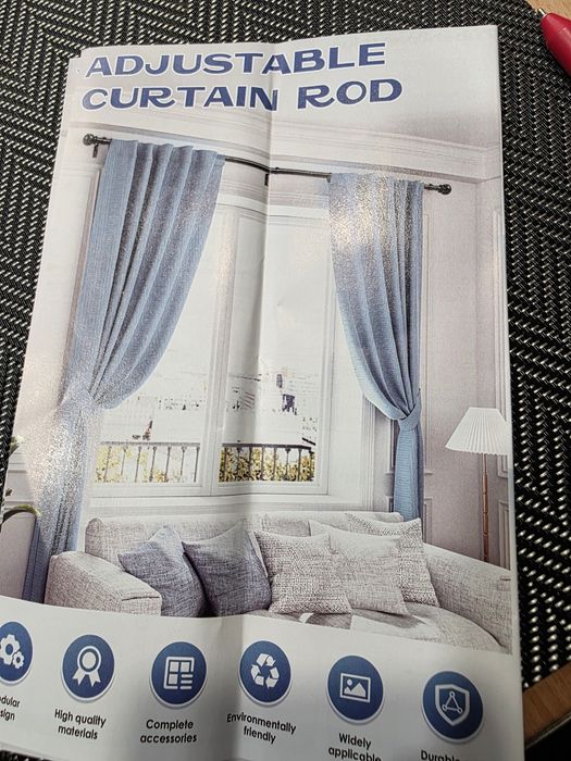 Karnisz regulowany 80-120 cm