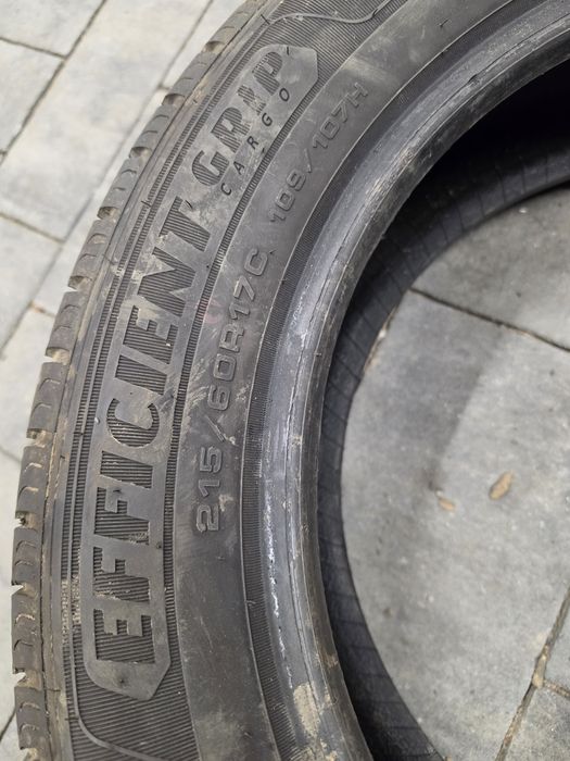Opony 215 60 17c goodyear jak nowe 22rok