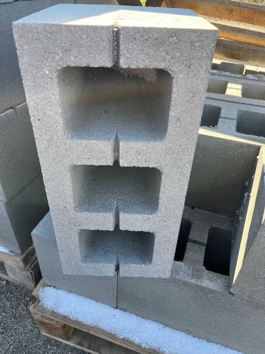 Стіновий блок. Шлакоблок 40х20х20