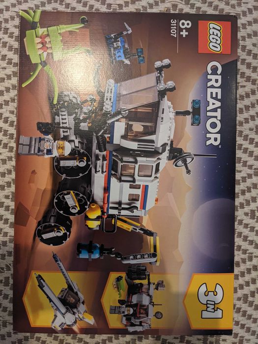 LEGO 31107 Creator 3w1 - Łazik kosmiczny