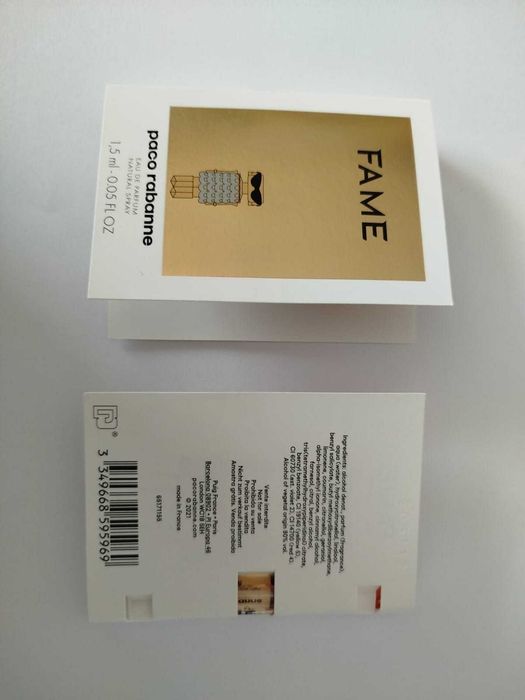 Perfumy damskie Paco Rabanne fame 5 ml i 10 ml
