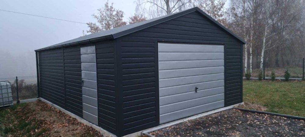 GARAŻE Blaszane Hala Blaszana Garaż BLASZANY 9x18 CAŁA  POLSKA