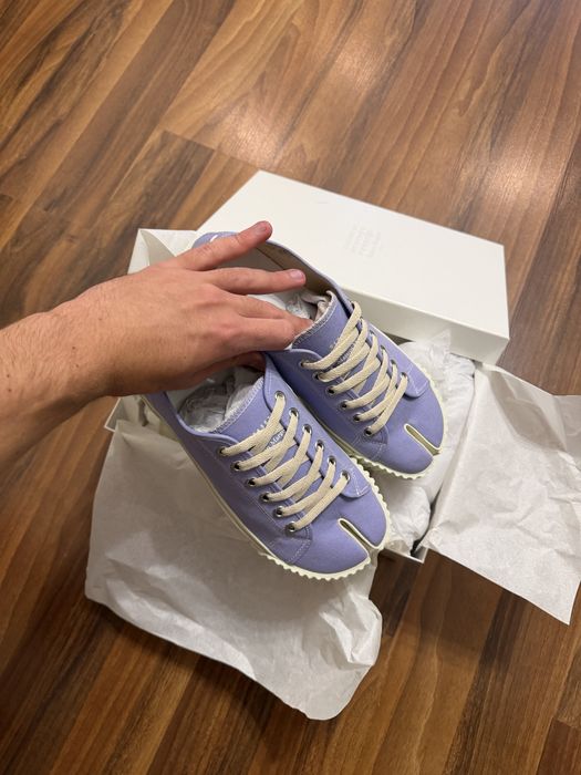 Maison Margiela Purple Tabi Low
