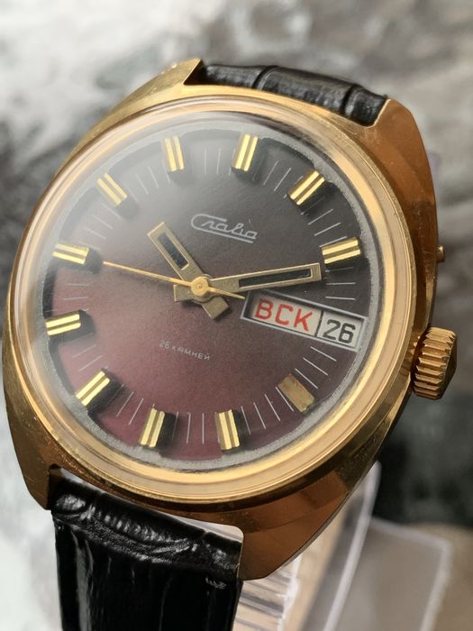 Часы Слава, не ракета, восток, полёт, луч, победа