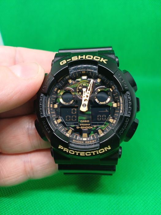 Мужские оригинальные часы Casio G-Shock GA-100CF