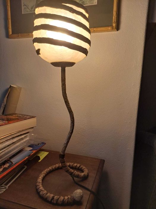 Par de candeeiros rústicos,lindíssimos