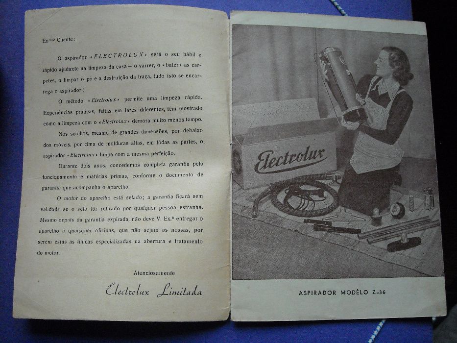 Varios catalogos instrucoes antigos Electrolux e Pertos