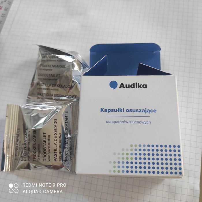 Zestaw akcesori  Audika do aparatów słuchowych