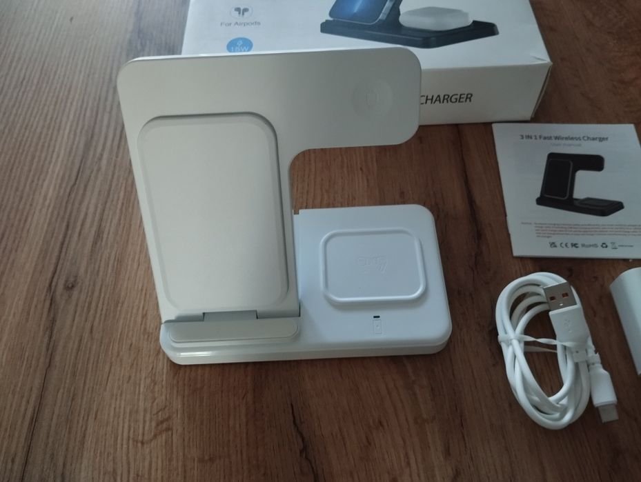 Ładowarka bezprzewodowa 3 in 1