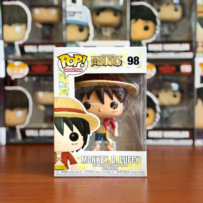 Фігурка Funko Pop ONE PIECE Monkey D. Luffy Metallic Ван Піс Луффі Луфі Функо Фанко Поп #98 #2138