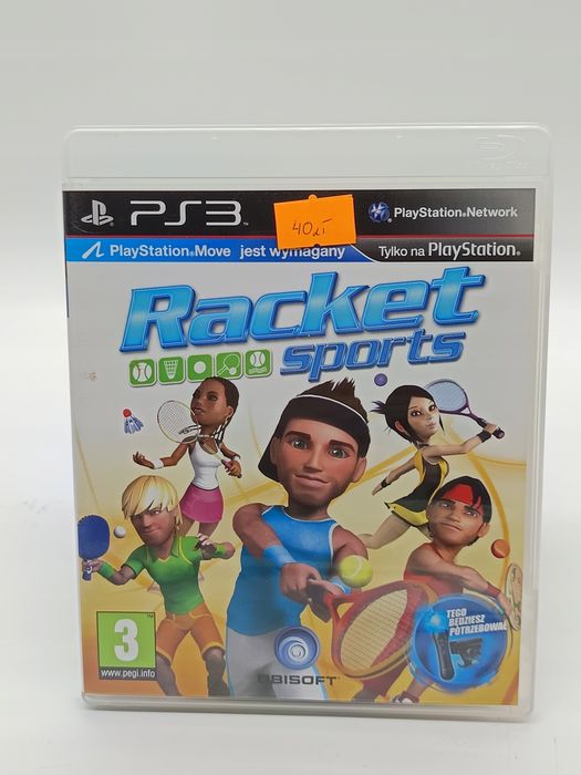 racket sports ps3 playstation 3 (ps3) pudełkowa