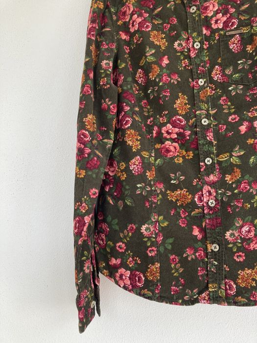 Camisa floral Massimo Dutti