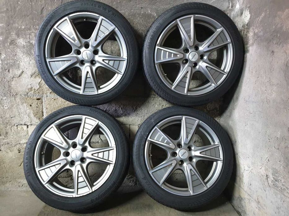 Felgi aluminiowe Ronal R18 5x108 opony letnie 235/45R18 6mm Ford Volvo Peugeot