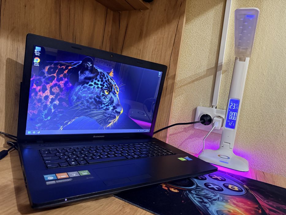 Ноутбук потужний 17дюймів Lenovo  intel і5+16 ddr +ssd 256+Nvidia 2 gb