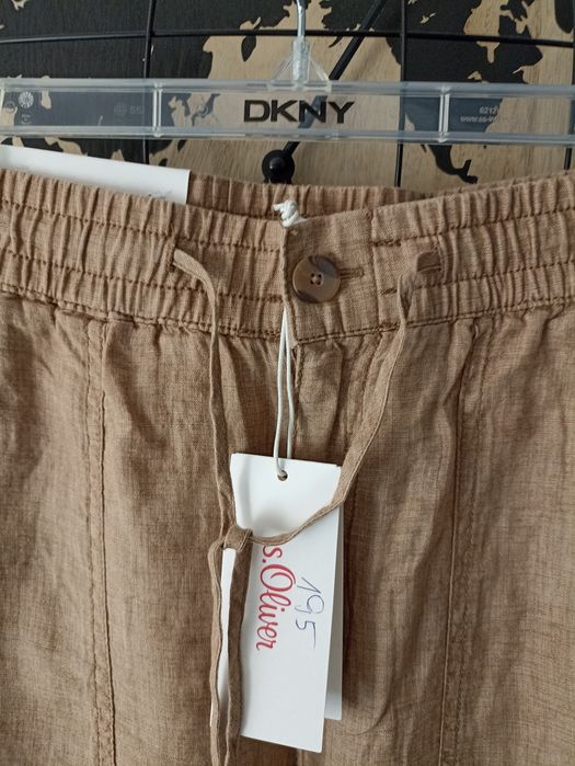Spodnie lniane damskie s.Oliver roz.M/L