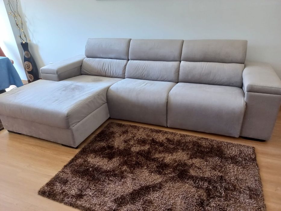 Sofá - Chaise Long Esquerdo c/ Assentos Relax
