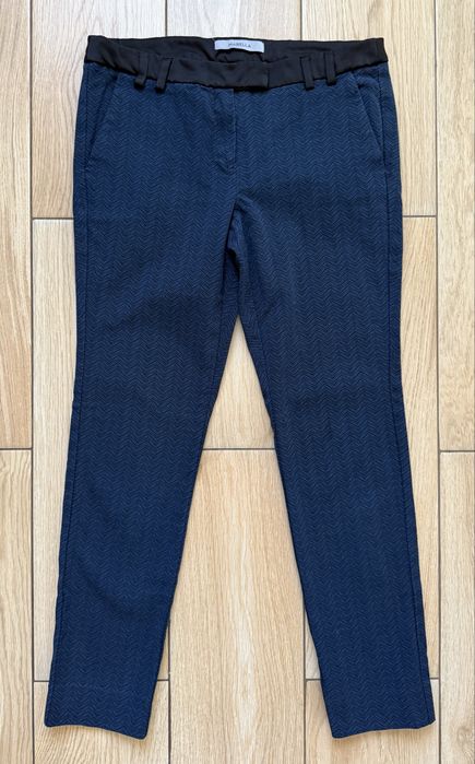 Granatowe spodnie Marella 38