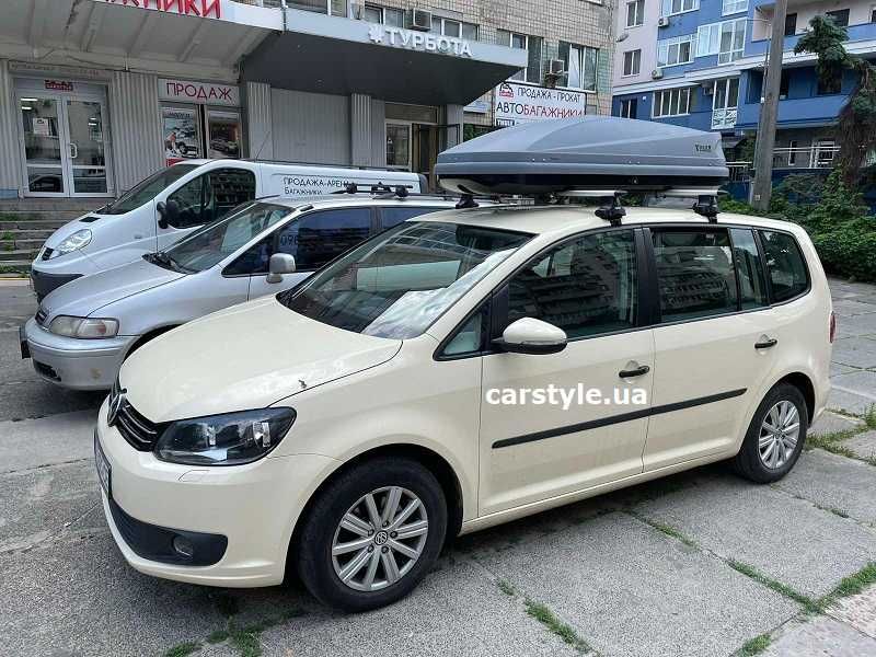 Thule багажник на крышу дах авто Thule 754 Volkswagen Golf Plus Passat Polo Touran поперечини сталевий алюмінієвий нові вживані гарантія обмін прокат