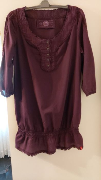 Tunika z gumką na wysokości bioder