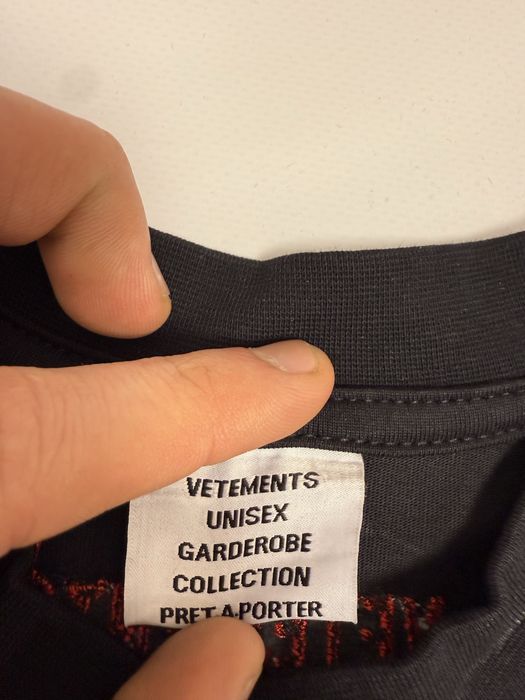 футболка Vetements Rammstein tee M L