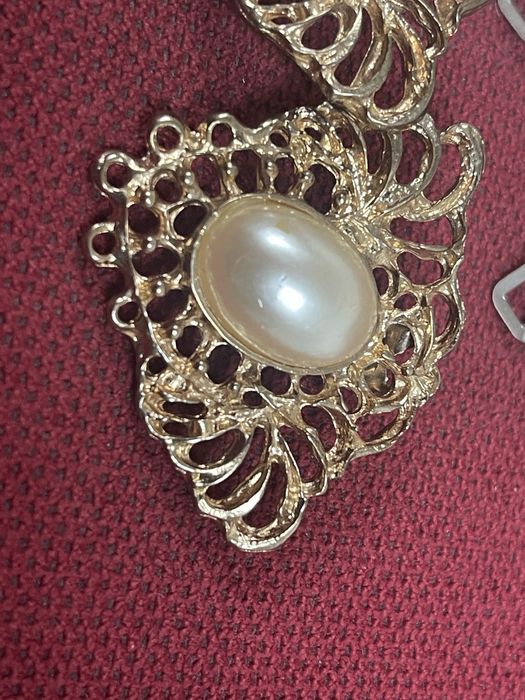 Stare Duże Klipsy z Prl