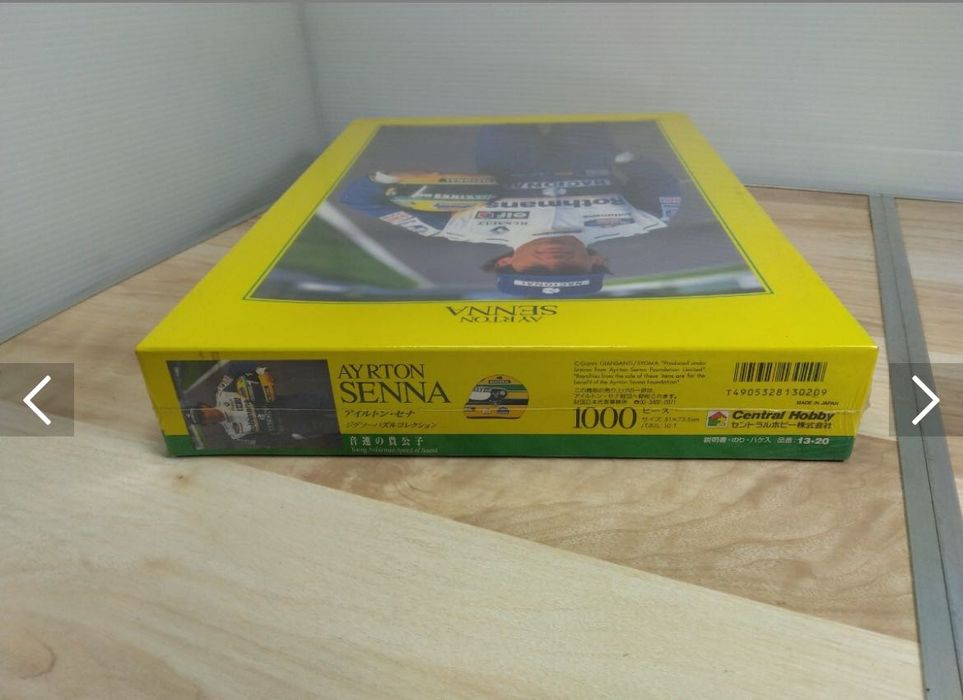 Ayrton Senna Jigsaw Puzzle 1000pcs retro por abrir 1990