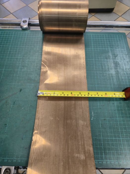 Taśma blacha miedziana 4367g