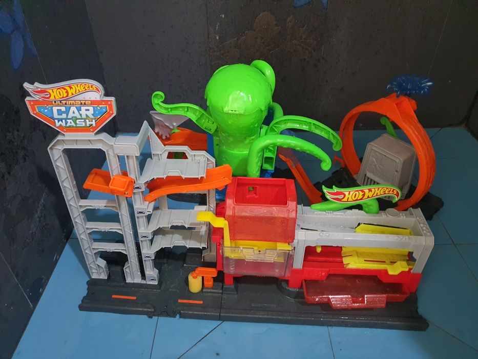 Pista Hotwheels polvo