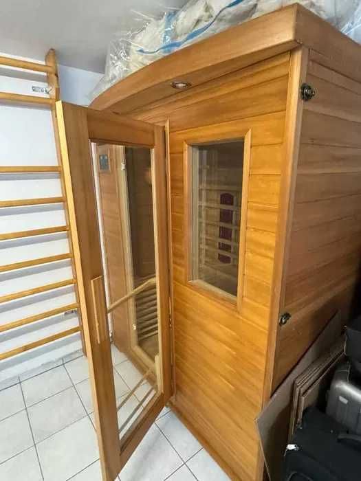 SAUNA infrared podczerwień 3 os radio OŚWIETLENIE Armstark DUŻA Radio
