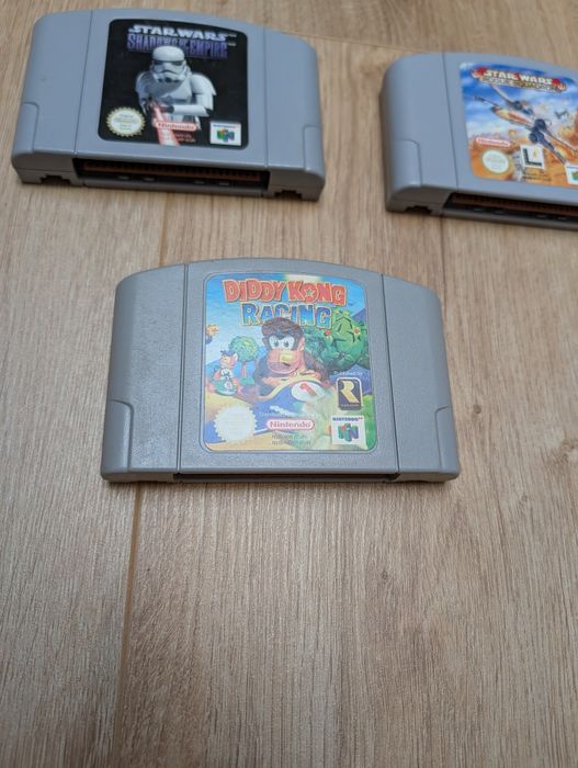 Lote de 3 jogos Nintendo N64