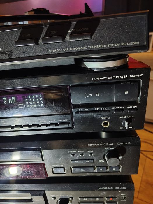 Sony wieża zestaw 6 el