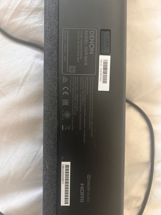 Barra de som Denon DHT S-416