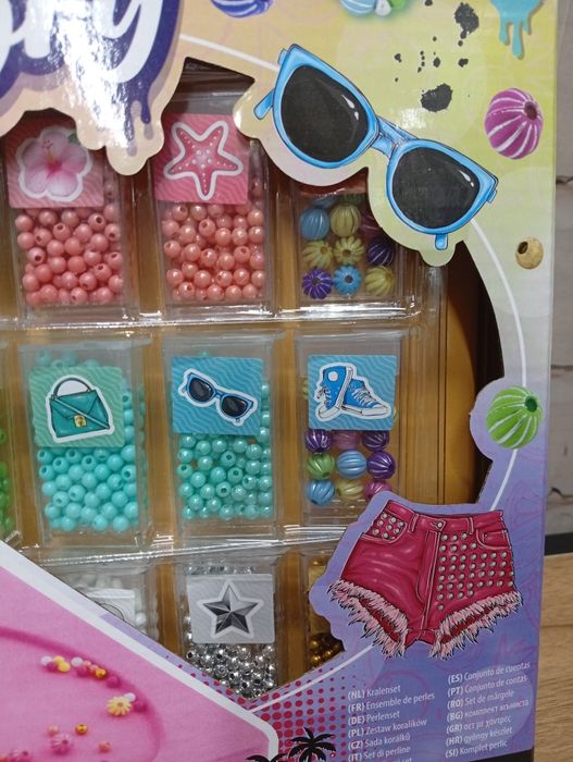 Zestaw do robienia biżuterii bransoletek Grafix Bead Factory