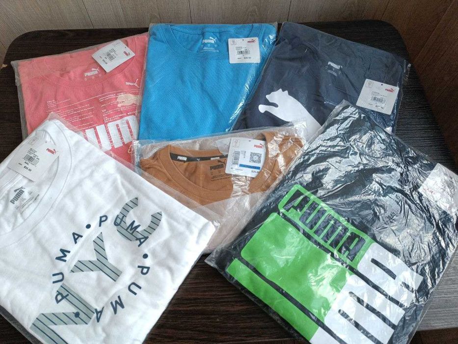Футболки Puma XS, L, XL