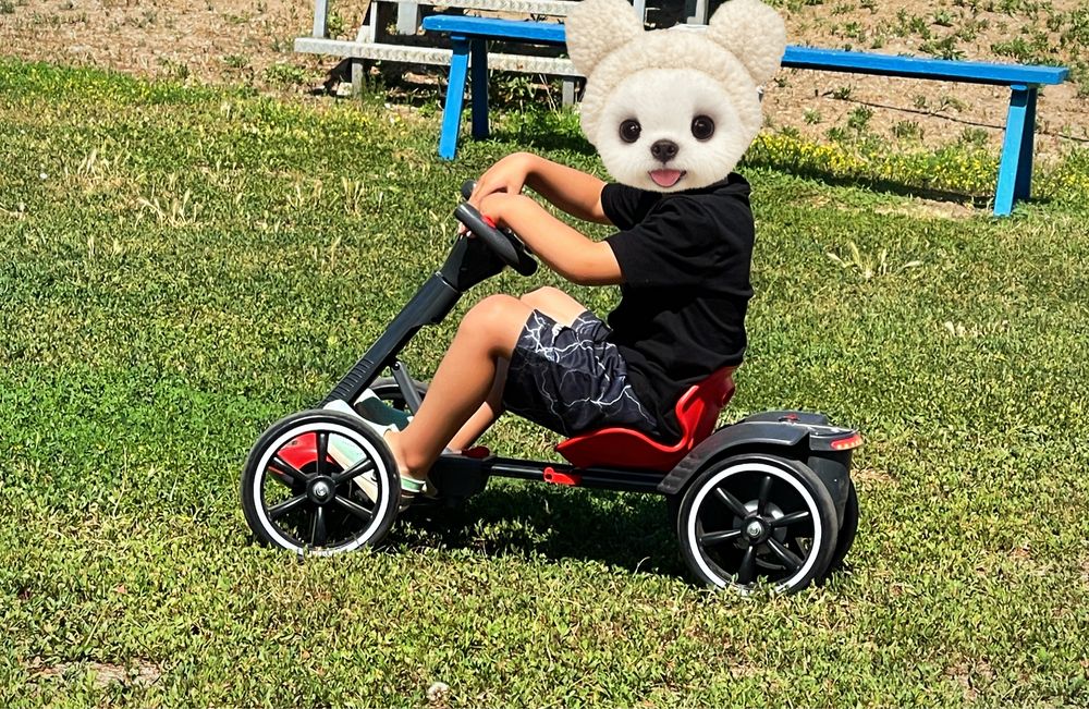Дитячий електромобіль GO KART F1 , EVA-колеса,