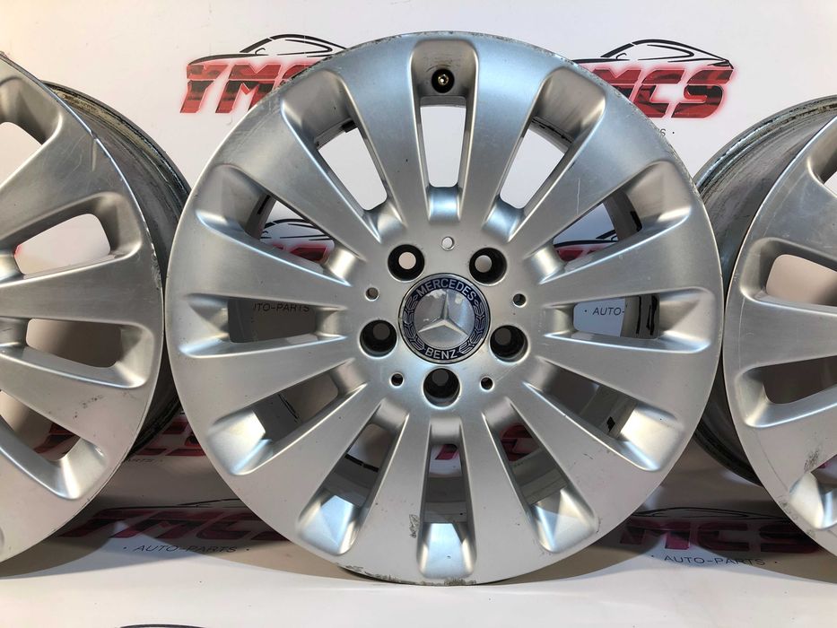 Jantes 16 5x112 Mercedes Classe C W204 ET43 7.JX16H2