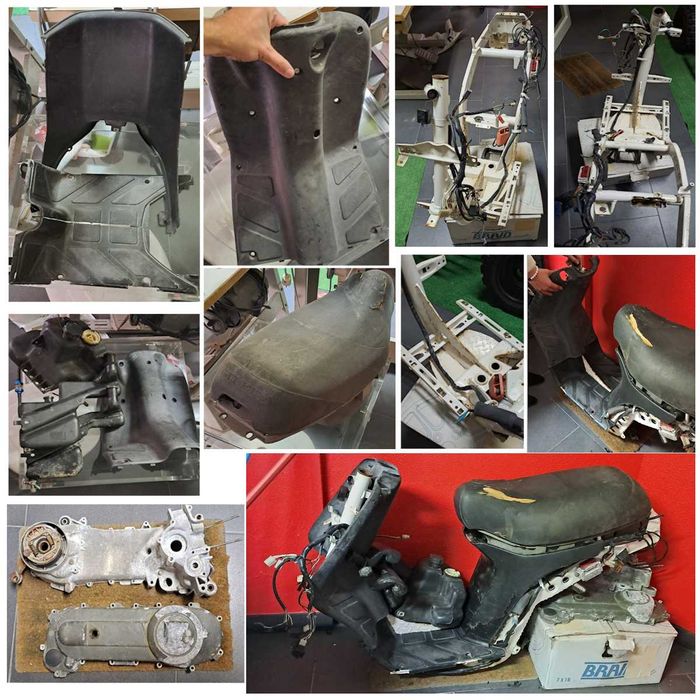 gilera typhoon 50 -Scooter a 80cc