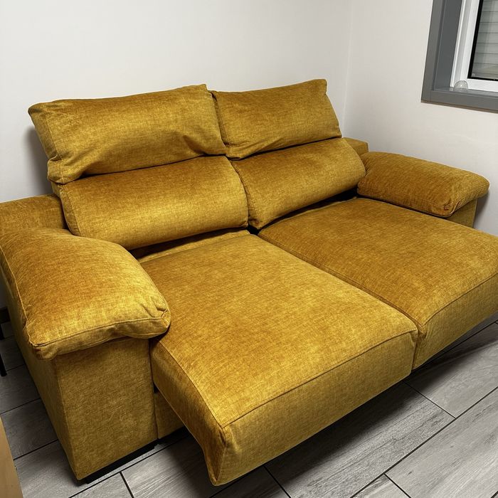 Sofá 2 lugares extensivel e reclinavel