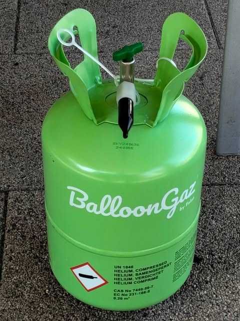 Butla gazowa po helu