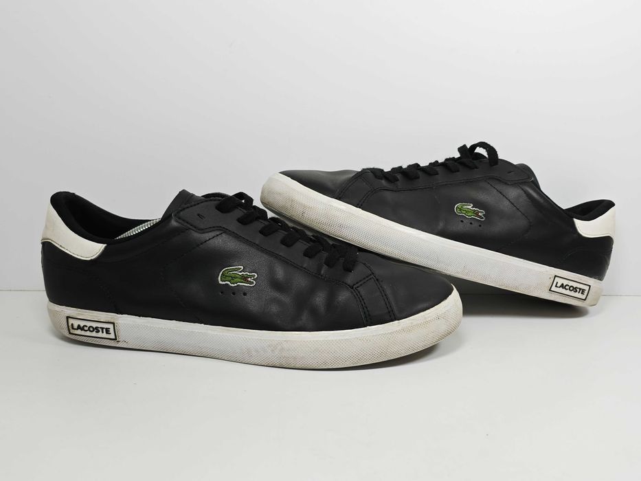 Lacoste POWERCOURT skórzane buty r. 46 eu