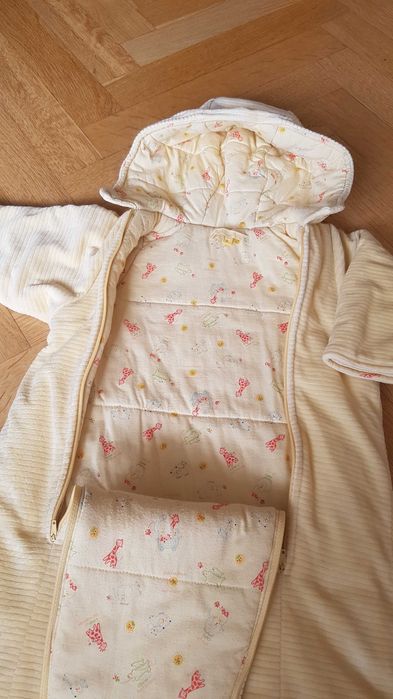 Przejściowy śpiworek do wózka 6m Petit Kimbaloo kombinezon