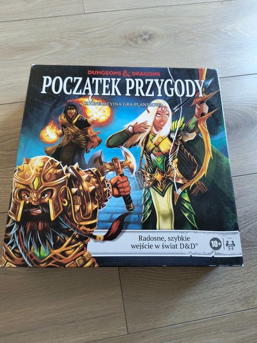 Początek przygody D&D gra planszowa