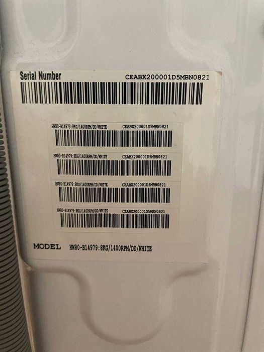Продам пральну машину Haier HW80-B14979