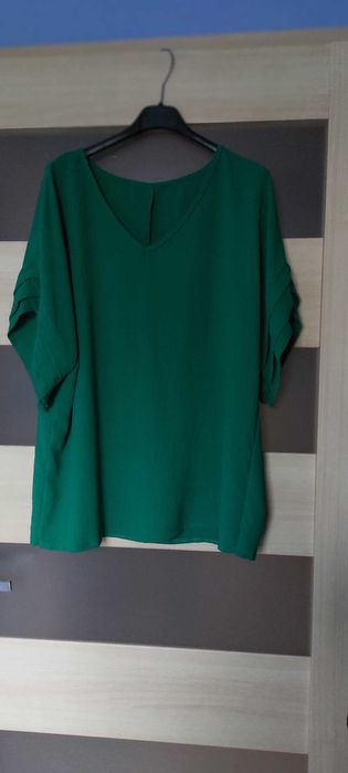 Nowa bluzka zielona rozmiar XL.