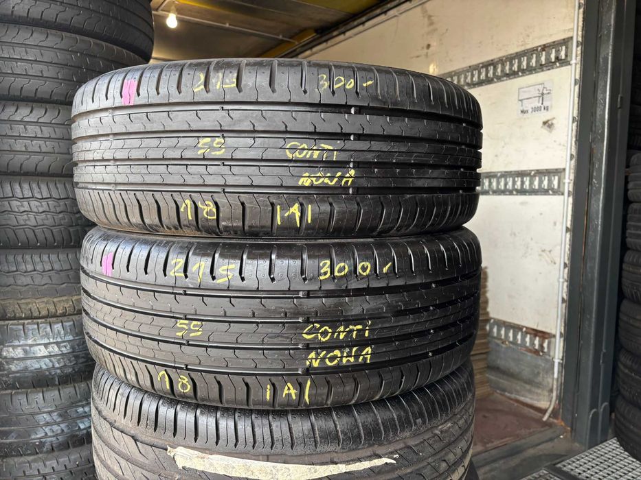 2X OPONY LETNIE 215/55R18 99V Continental ContiEcoContact 5 2018R NOWE