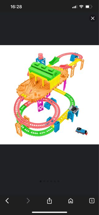 Fisher Price Tory Tomek i Przyjaciele „Zakrecona stacja”