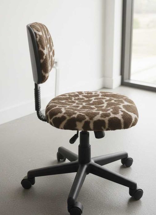 Cadeira de escritório padrão girafa